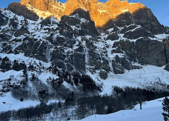 Διαμέρισμα Top, Thermalquellen, Skigebiet Leukerbad