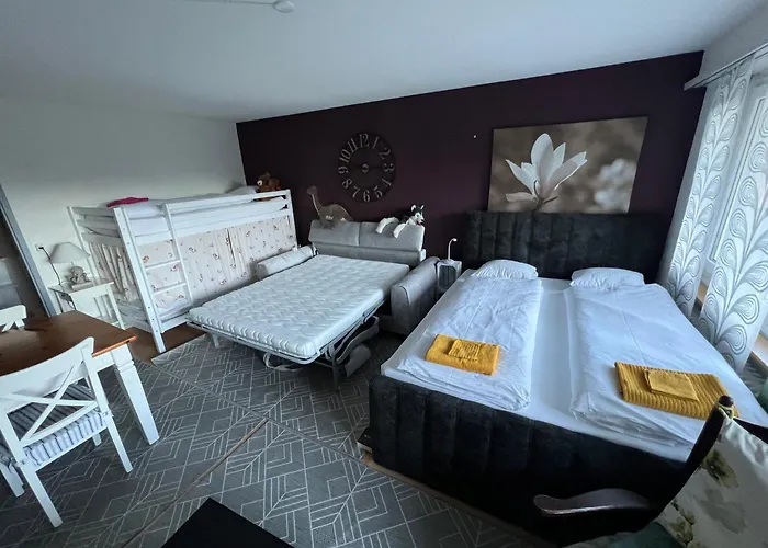 Διαμέρισμα Top, Thermalquellen, Skigebiet Leukerbad